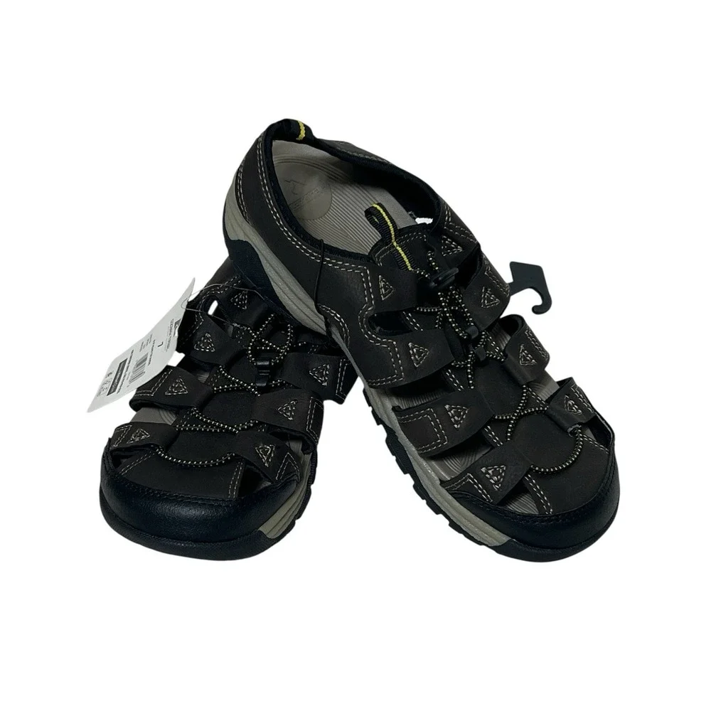 Ozark Trail Closed Toe Mens Sz 7 Brown Fisherman‎ Sandals Outdoor Hiking Walking